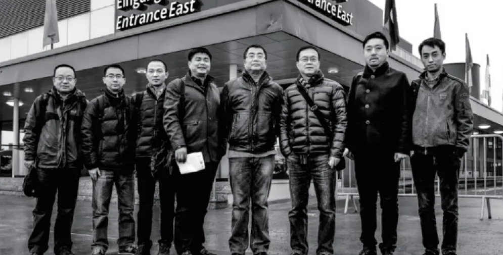 ทีมออกแบบเข้าชม Cologne Trade Fair ในประเทศเยอรมนี