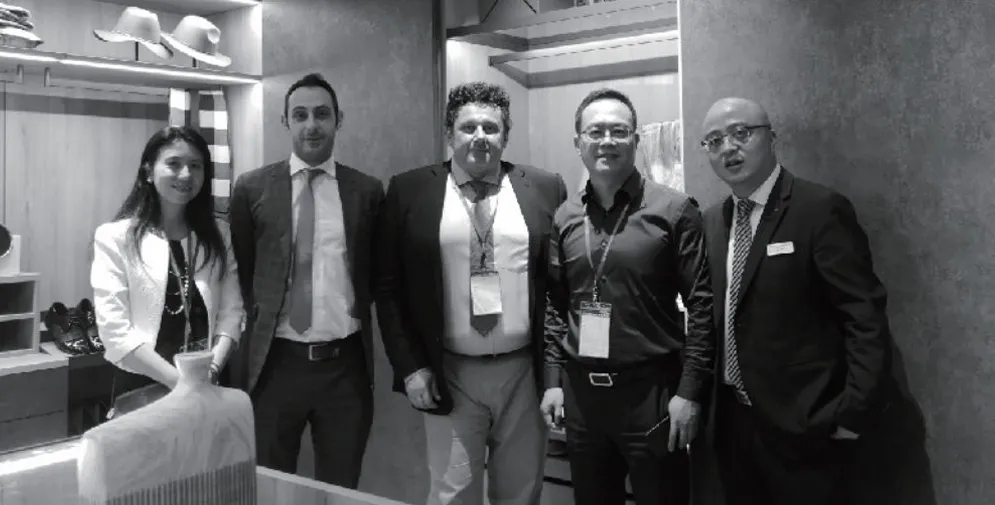 ประธาน salice visations deb Shanghai Exhibition