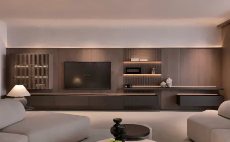 ความอบอุ่นของลายไม้: ตู้ไม้วีเนียร์ไม้ที่กำหนดเองกำหนดนิยามใหม่ของตัวละครในบ้านของคุณ